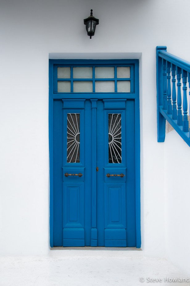 A doorway in Mykonos